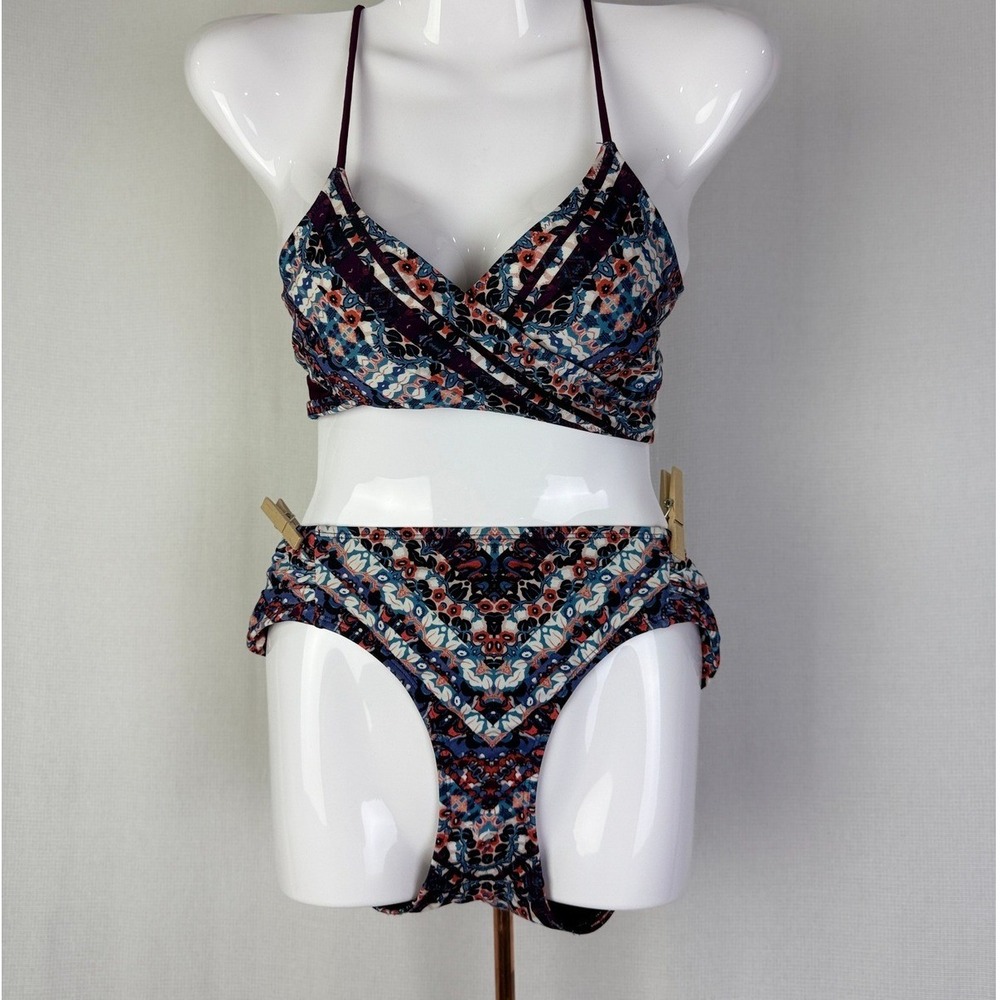 Athleta Multicolor Patterned Bikini - image 1